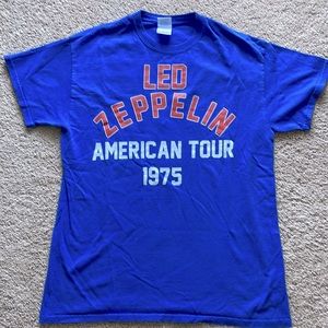 Unique Led Zeppelin t shirt, ‘75 tour